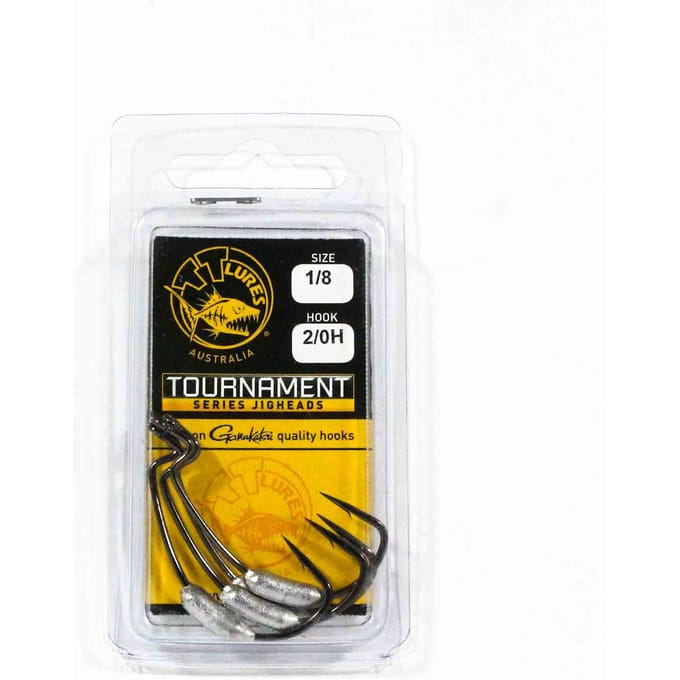 Tackle Tactics TT Head Hunter Extreme SWS-haak 1/8 oz 2/0H 4/verpakking (7311)