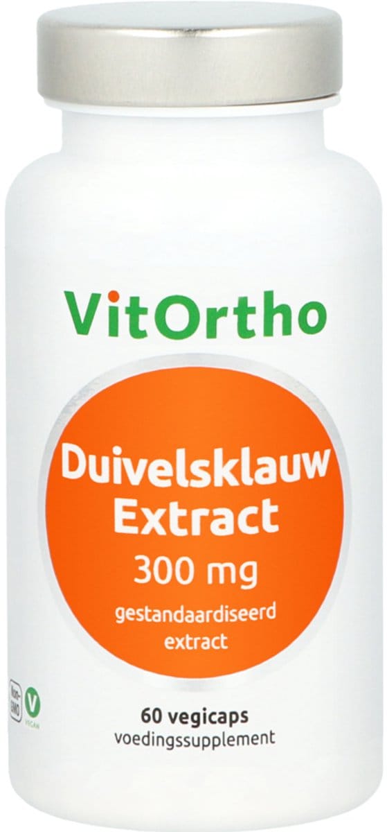 VitOrtho Duivelsklauw extract 300mg 60 Vegetarische capsules