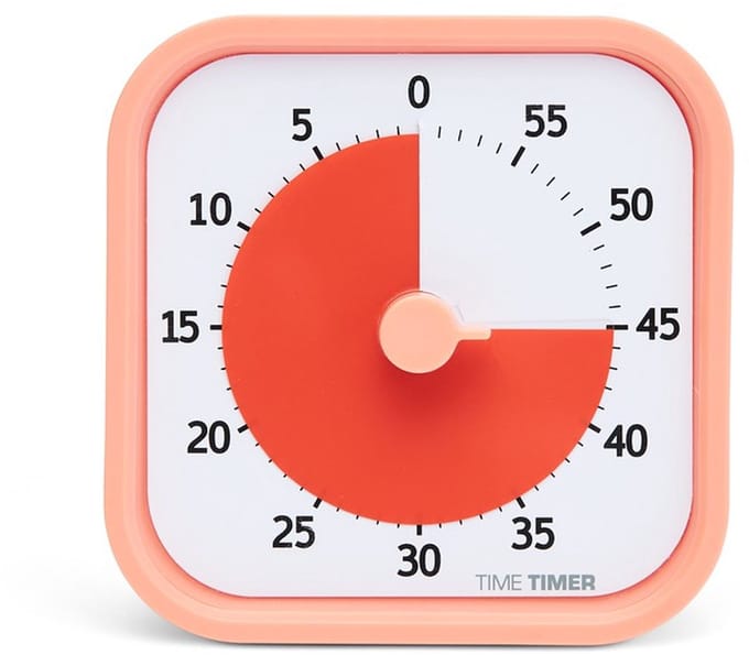 Time Timer® MOD HOME EDITION - kleur Dreamsicle Orange - 60 Minuten visuele timer - INCLUSIEF COVER DREAMSICLE ORANGE - combiset
