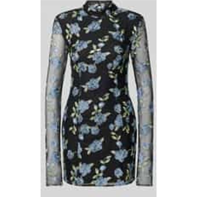 Mini-jurk met rugdecolleté