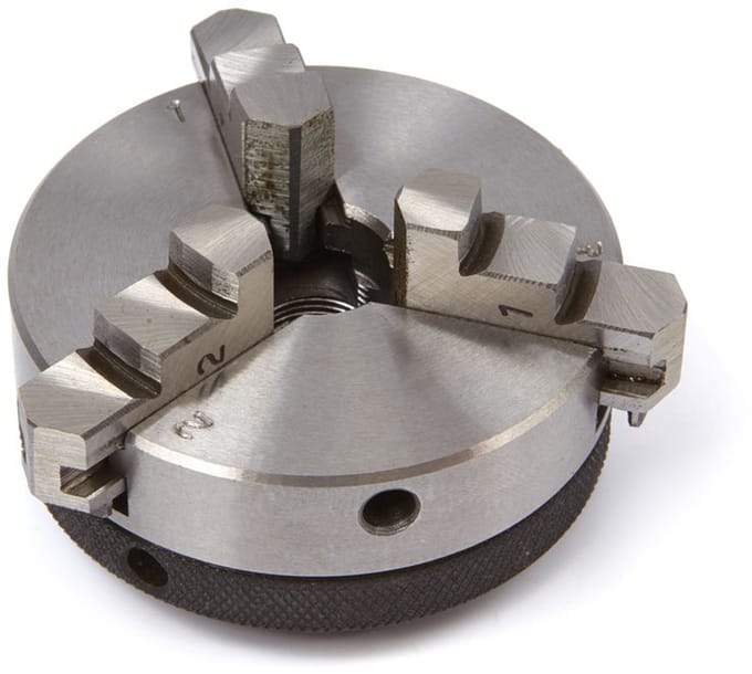 HBM 65 mm. Zelfcentrerende 3 Klauwplaat met M14x1 Opname