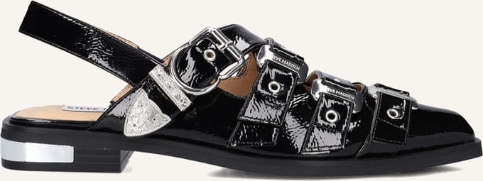 Steve Madden Gari Hakken Dames - Zwart - Maat 42