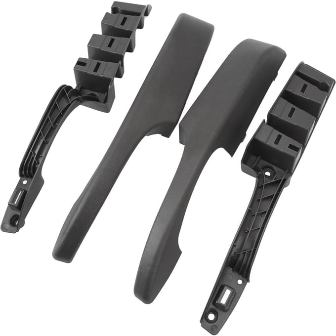 2 STUKS Armleuning Binnen Deurklink Links Rechts 25750064 Vervanging voor Chevy Express 1500 2500 black