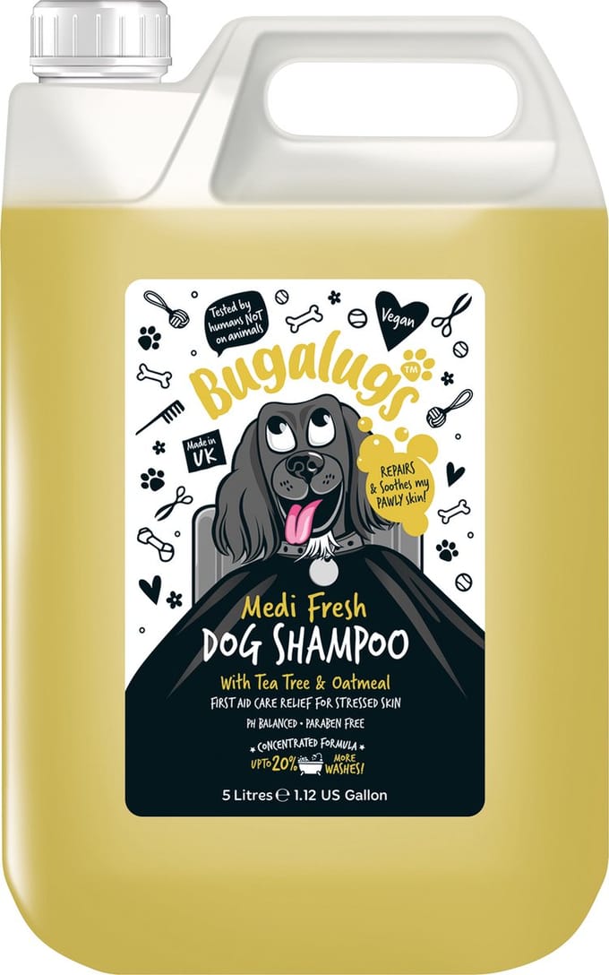 Bugalugs Medi Fresh Dog Shampoo Jerry can 5 L - Hond