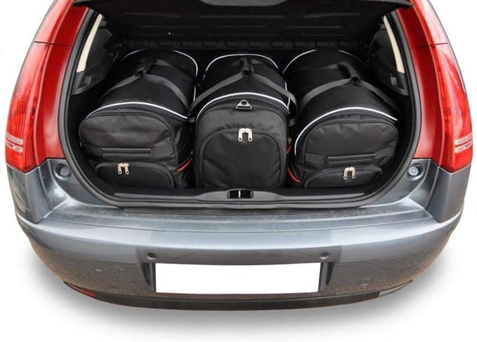 CITROEN C4 HATCHBACK 2004-2010 3-delig Reistassen Auto Interieur Kofferbak Organizer Accessoires