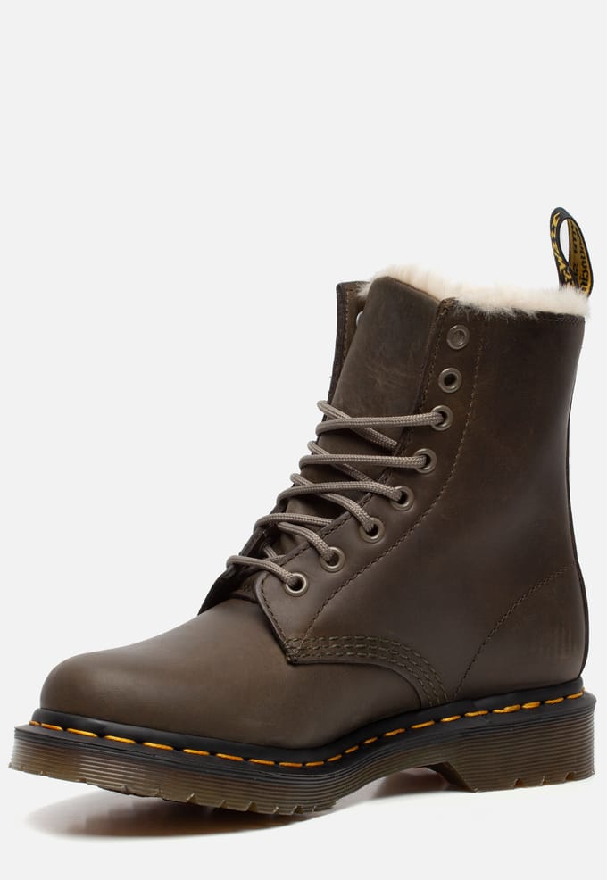 Dr. Martens Dr. Martens 1460 Serena Veterboots groen Leer