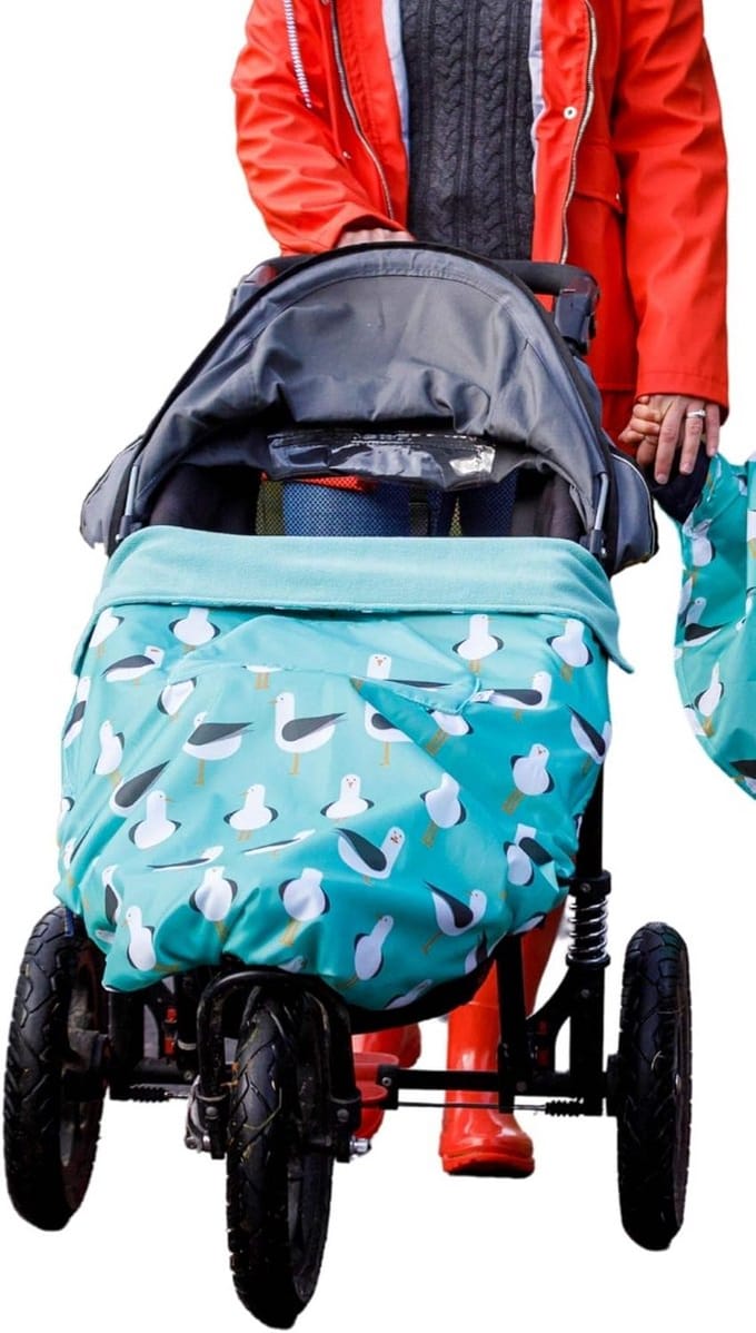 Multi-use waterdichte voetenzak voor kinderwagen en drager
