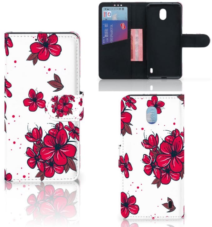 Nokia 1 Plus Hoesje Blossom Red