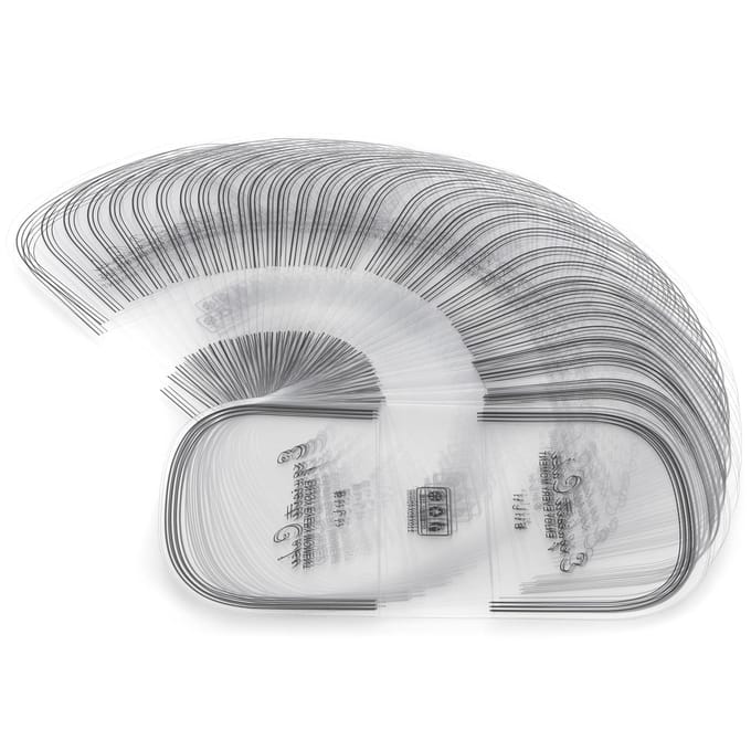 100 Stuks Taartrandwikkel Halve Cirkel Transparant Taart Mousse Bakkraag Accessoire white