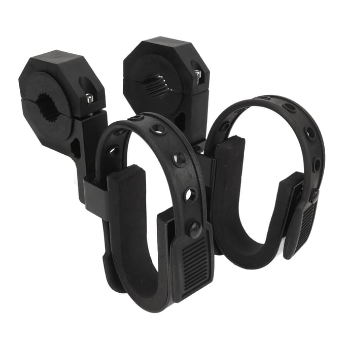 Roll Bar UTV Houder Koolstofstaal Roestvrij Verbeterde Bescherming Hoge Sterkte voor 1,75 inch tot 2 inch Roll black