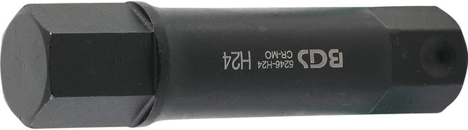 BGS bitlengte 100 mm aandrijving buitenzeskant 22 mm binnenzeskan...