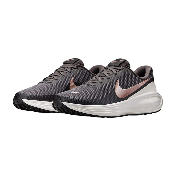 Nike Revolution 8 Sneakers Dames - Grijs - Maat 38.5 - Mesh/Synthetisch