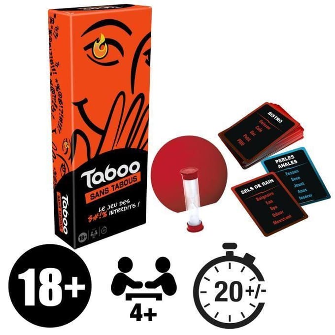 Hasbro Gaming Taboo 20 min Kaartspel Feest