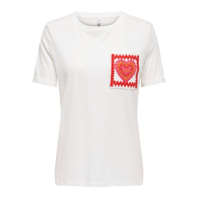 ONLY - ONLUMA S/S REG TEE CS PR JRS Dames T-shirt