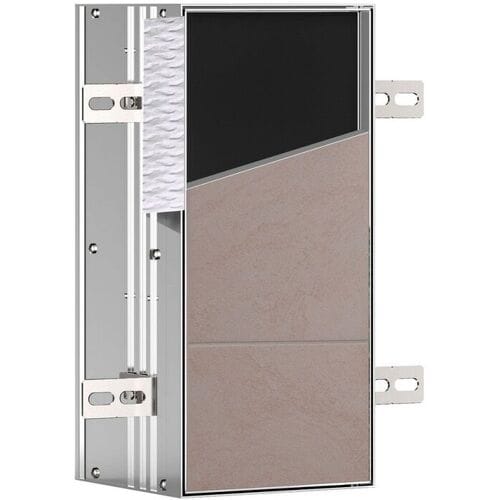 Emco asis Module Plus WC module - concealed model 15.4 x 33.2 cm, door hinge right 975611003