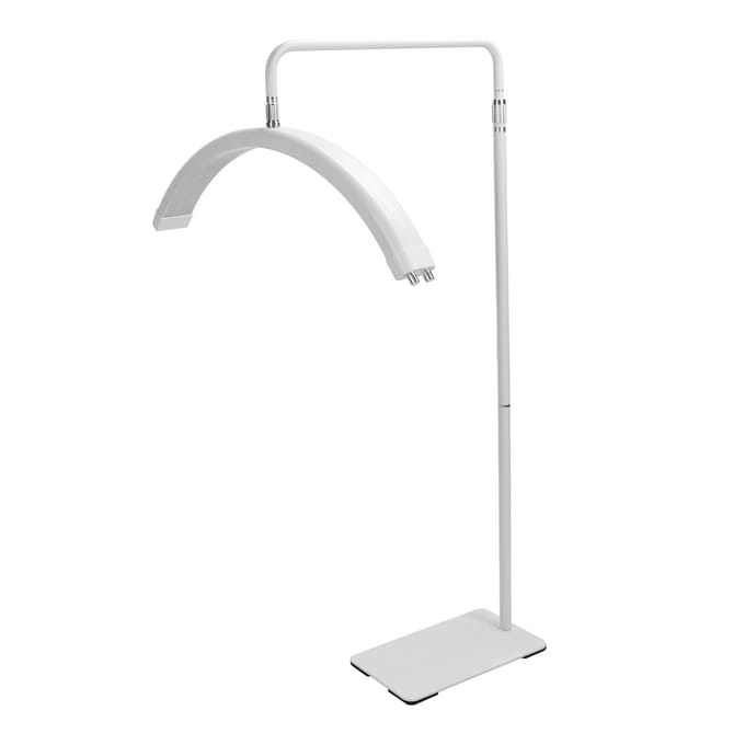 Schoonheidssalon LED Licht 28 Inch Halve Maanvormig Invullicht Instelbare Kleurtemperatuur Helderheid US PLUG white