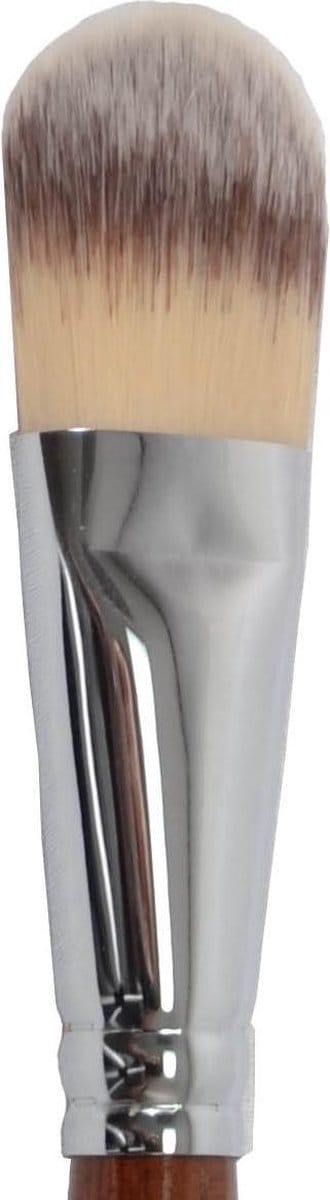 Gérard Brinard make-up kwast foundationkwast bruin - synthetisch