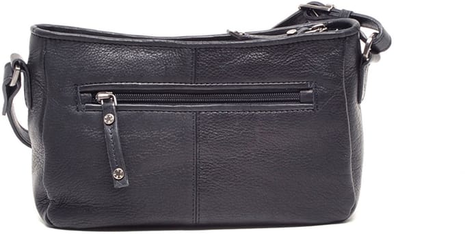 Berba | Lucca | Crossbody tas | Schoudertas | Dames | Navy | Blauw | Leer