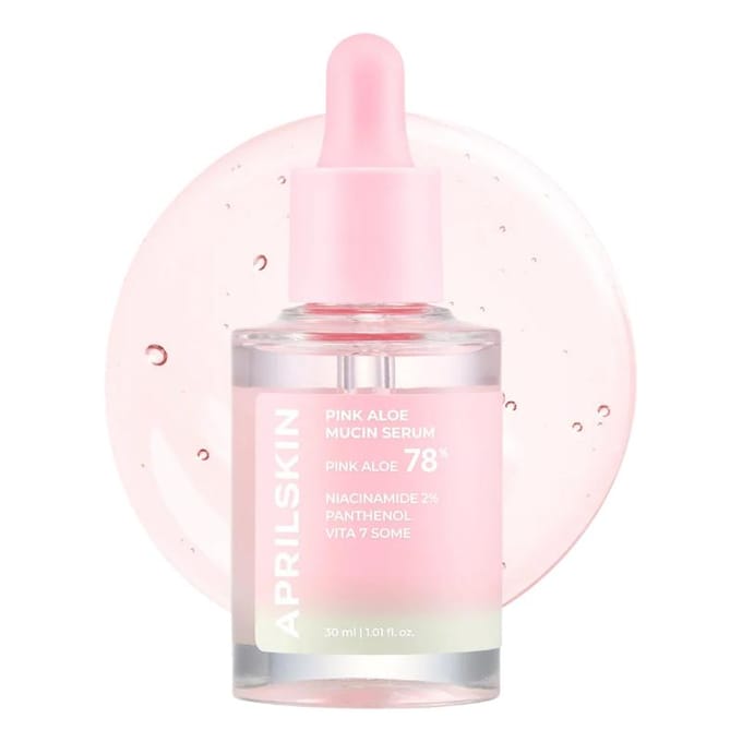 APRILSKIN - Pink Aloe Mucin Serum - Gezichtsserum