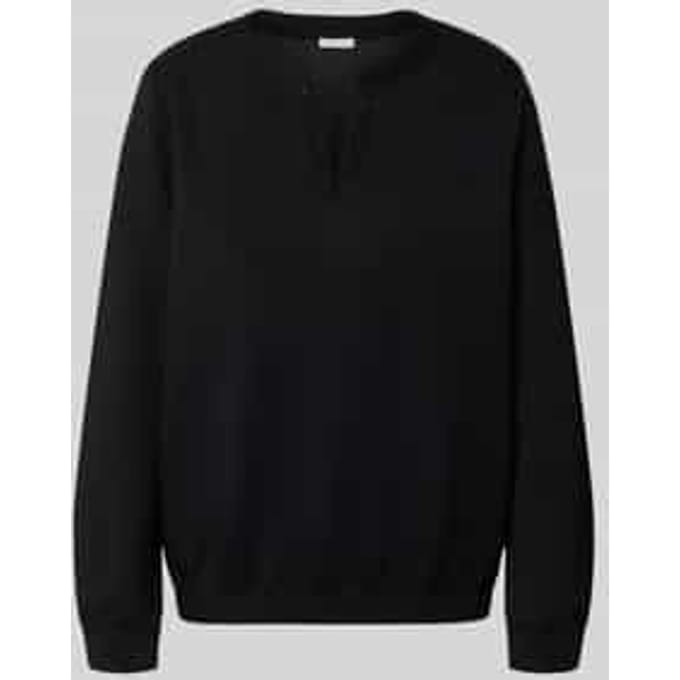 Regular fit sweatshirt met viscose