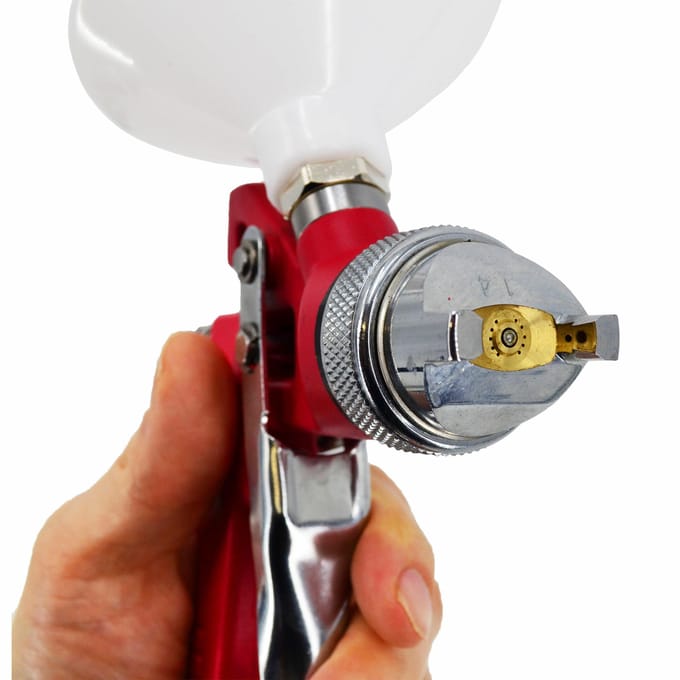 AWTOOLS H-827 Serie - HVLP Verfspuitpistool - 1.7mm - Aluminium Behuizing - Ergonomische Handgreep