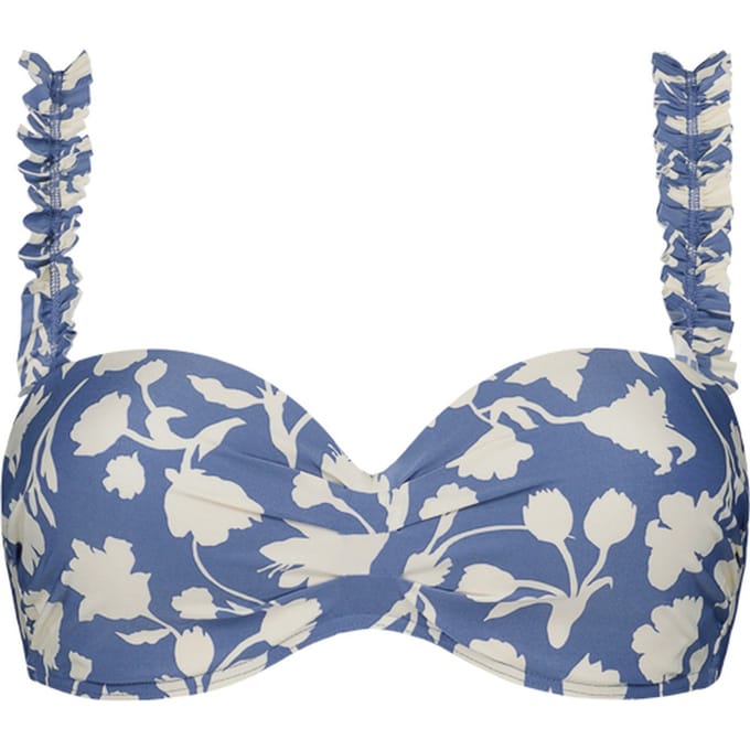 Beachlife - Maat 85D - Flower Fest multiway bikinitop met voorgevormde cups en beugel - dames