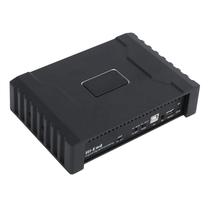 4-kanaals Auto Versterker Bluetooth 5.0 Audio Vermogen Versterker Universeel voor Automobiel black