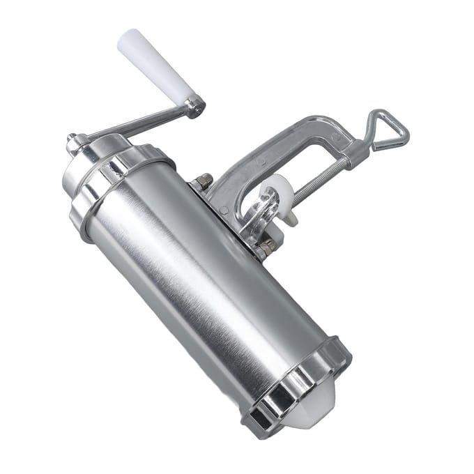 Worststopper Aluminium Plastic Eenvoudige Bediening Efficiënte Worstmaker voor Thuisgebruik L white