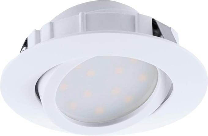 EGLO PINEDA INGEBOUWD. KIP Ø84 5,5W 360LM DAMPPB. WIT