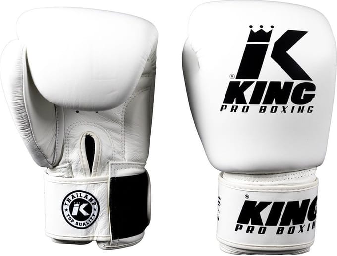 King Pro Boxing - KPB/BGVL 3 White - 10 oz