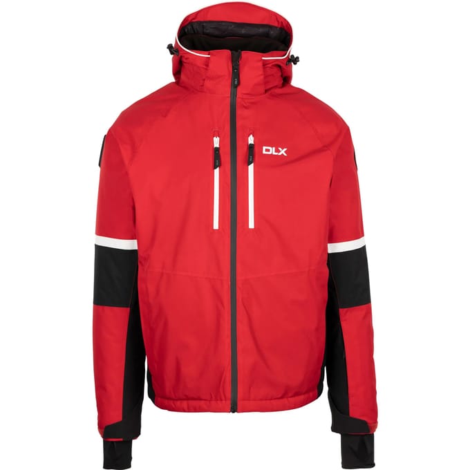 Trespass Heren Mackle DLX Ski jas (Rood)