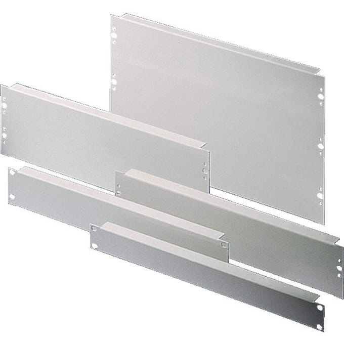 Rittal 19 Inch 2U Blindpaneelset Grijs RAL7035 - 7152035 [2 Stukken]