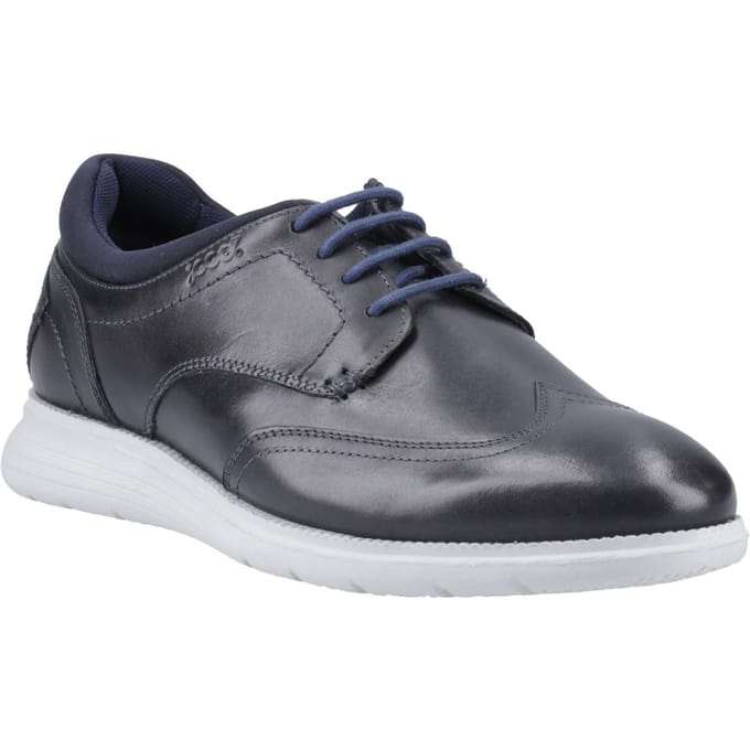 Pod Vantage Leer Heren Navy Veterschoenen
