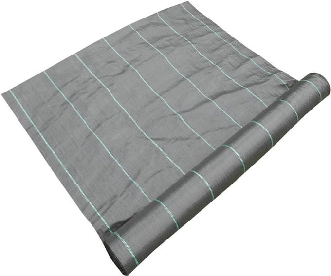 2M X 100M Path/Oprit Onkruid Controle Stop Stof Sheet - 2 rollen van 2M X 50M