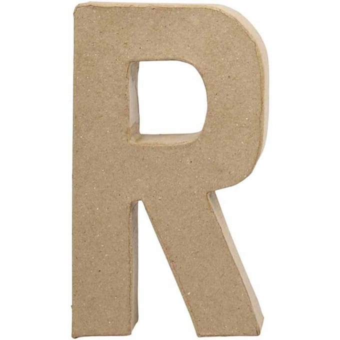 Creativ Company Letter Papier Mache - R