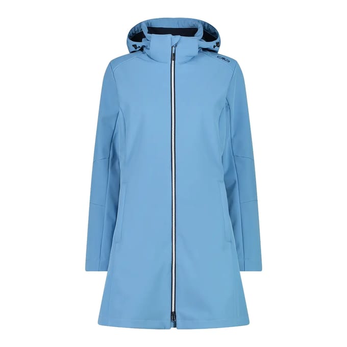 Dames parka met rits en capuchon CMP