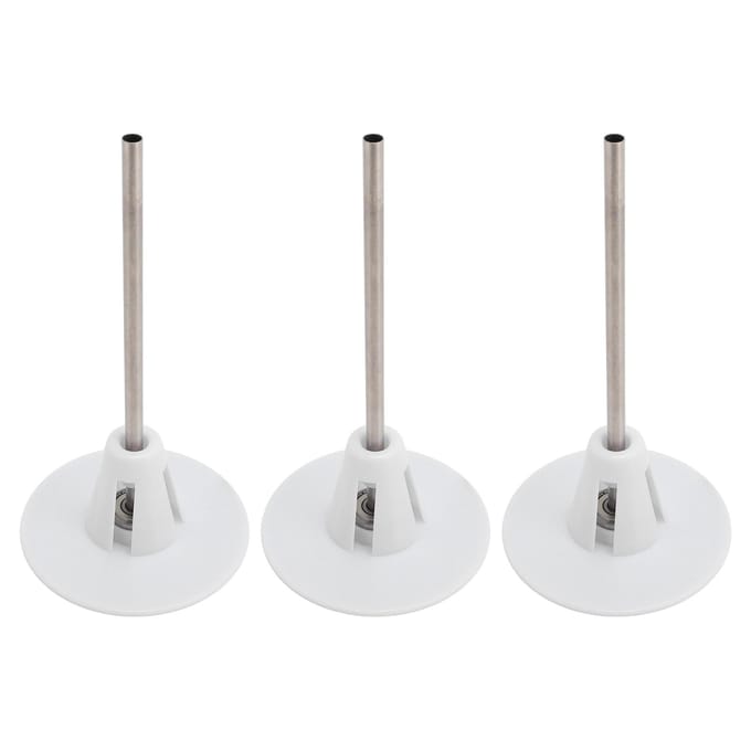 3 Set Spoelpen Universele Naaimachine Hulpstukken Vervangingsonderdelen Accessoires white