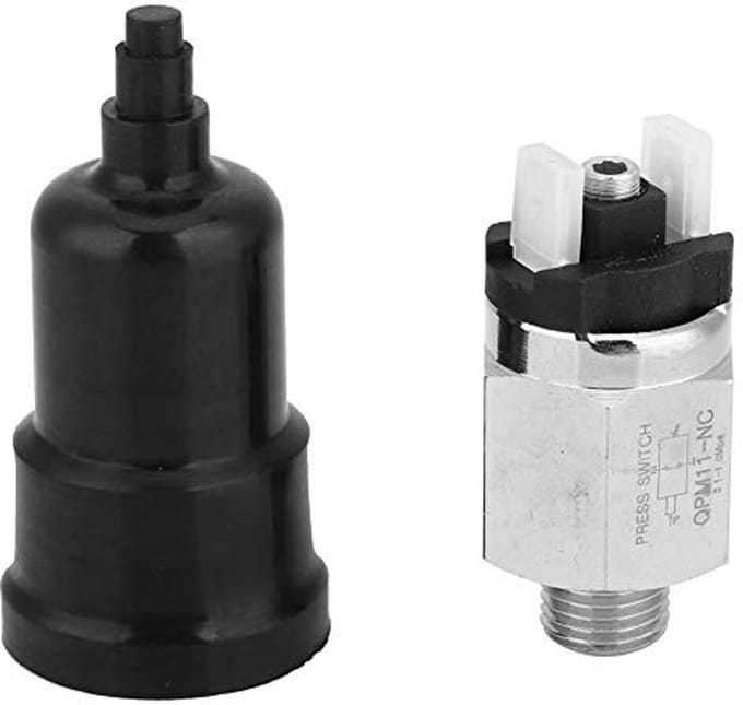 Allecto - Verstelbare Drukschakelaar IP54 voor Pneumatische Systemen - 0.1-1.0 MPa, AC220V