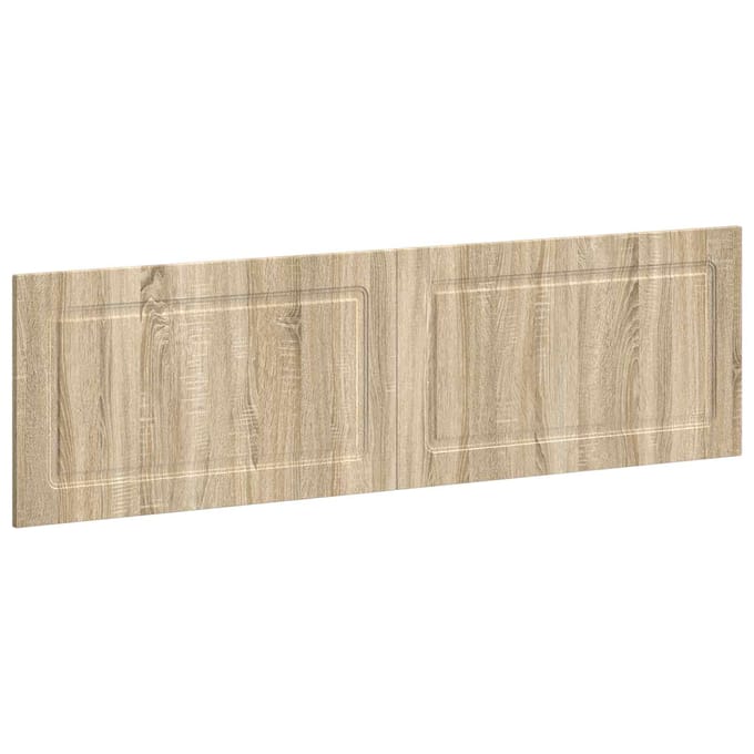 vidaXL - Wandgemonteerd - Hoofdbord - UTRECHT - Sonoma - Eiken - Bewerkt - hout