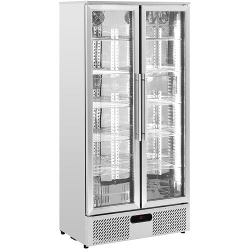 Dranken koelkast - 458 l - Royal Catering - roestvrij staal RC-BC003