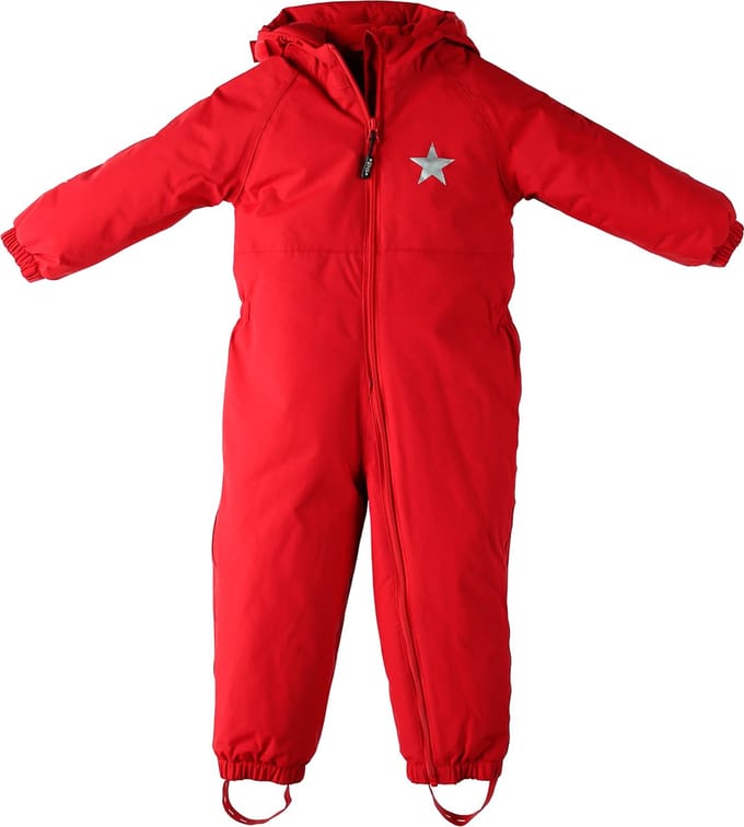 BMS kinderen/peuter-sneeuwpak Babytodd's Softlan Sorona rood