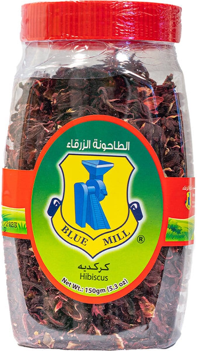 Blue Mill Losse Theebladeren Kruiden Thee Hibiscus 150 Gram x 2