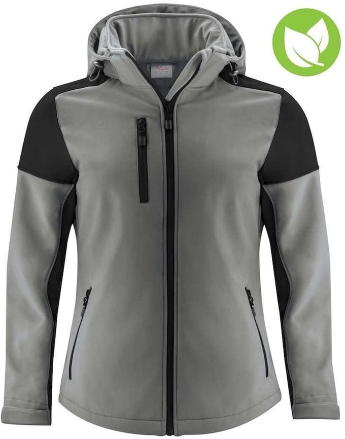 Printer PRIME PADDED SOFTSHELL PRIME LADY 2261072 - Staalgrijs/Zwart - XS