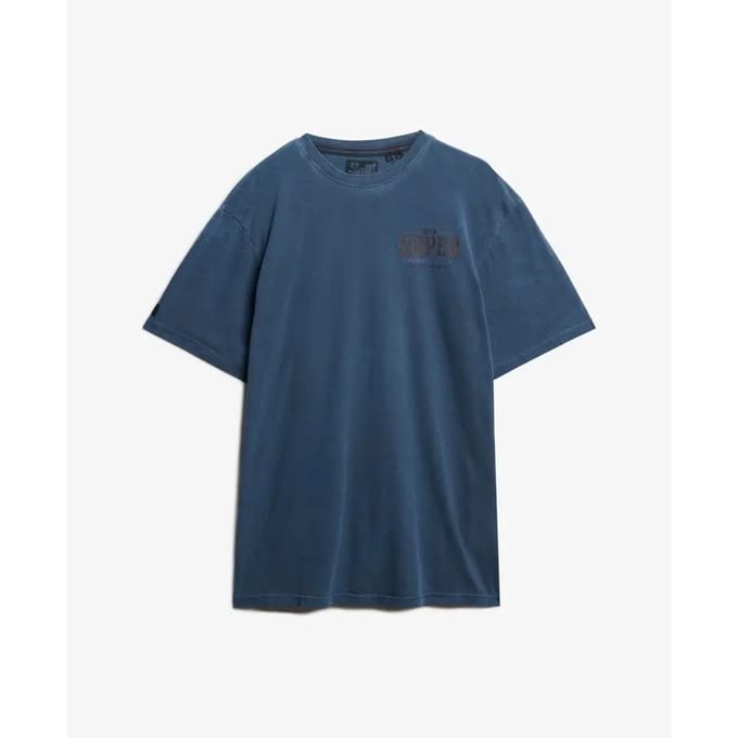 Superdry - Tap Room Oversized T-shirt - Heren - T-shirts