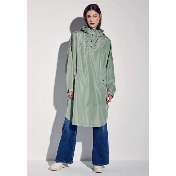 Poncho met capuchon