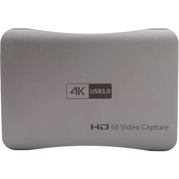 Video Capture Card 4K USB3.0 High Definition Multimedia Interface DVR Kaart voor PC Laptop HC‑336 gray