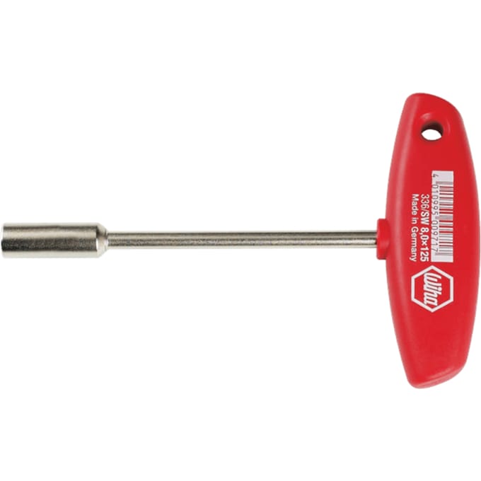 Husqvarna dopsleutel t-stuk 8mm lang