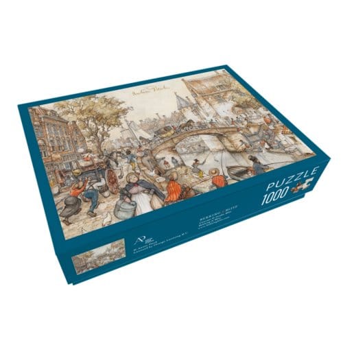 Puzzel (1.000 Stukjes): Stadsgezicht, Anton Pieck