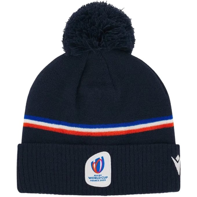 Hoed met pompon Macron RWC France 2023