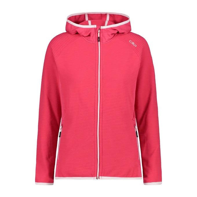 Dames fleece met capuchon CMP